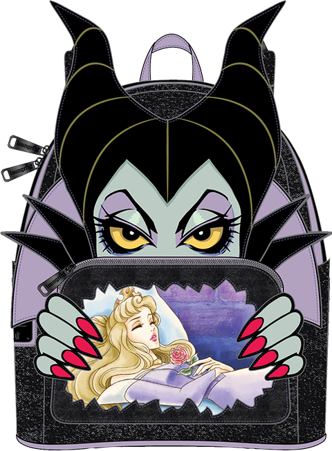 SLEEPING BEAUTY - Maleficent - Mini Backpack Loungefly