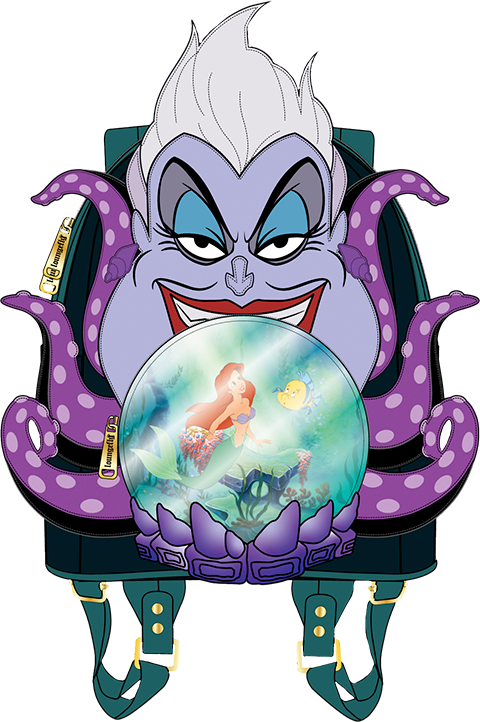 Villains Scene Ursula Crystal Ball Mini Backpack- Prototype Shown