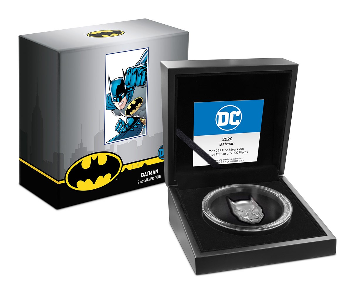 Batman 2oz Silver Coin