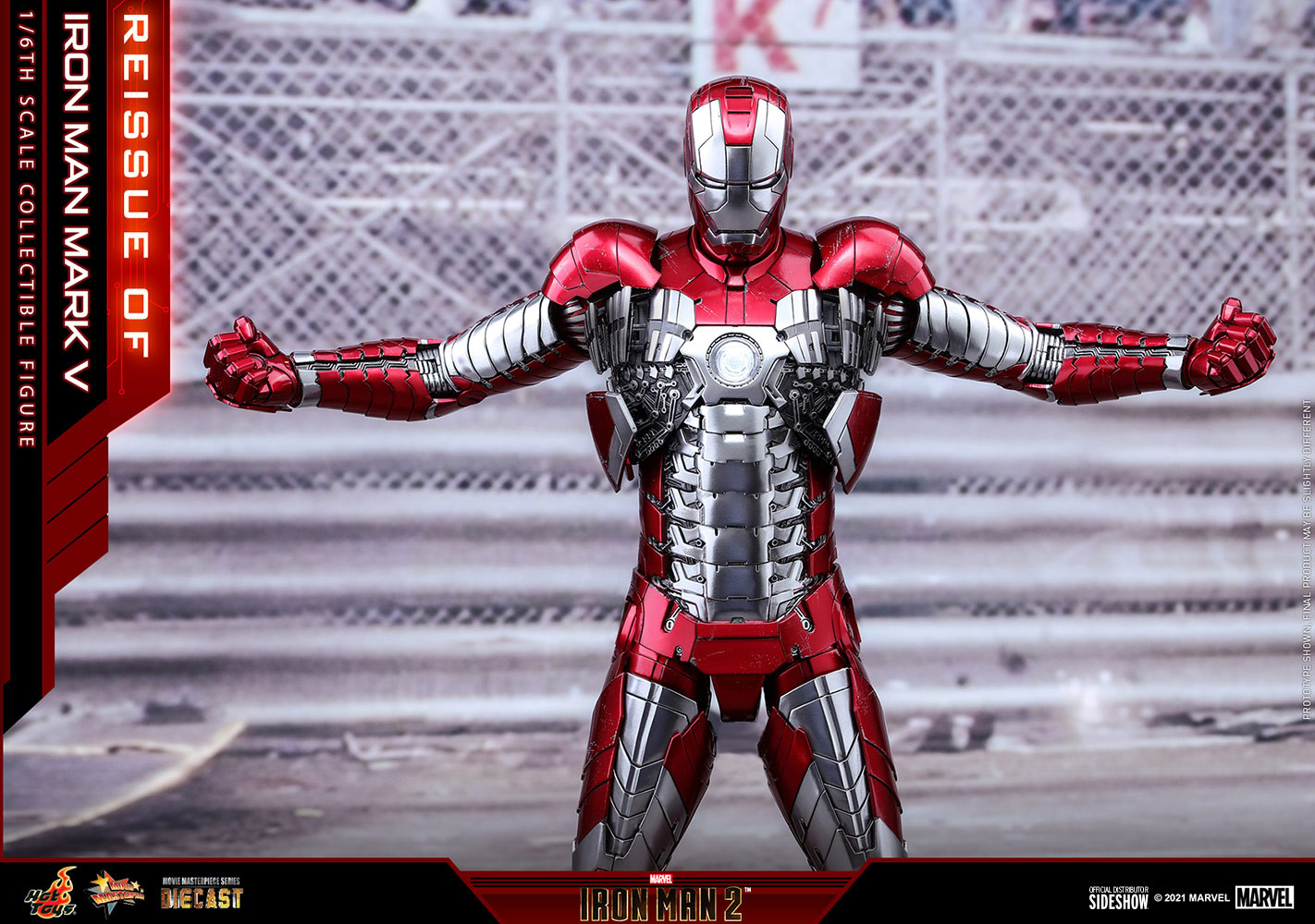 Iron Man Mark V Sixth Scale Figure by Hot Toys | Sideshow Collectibles