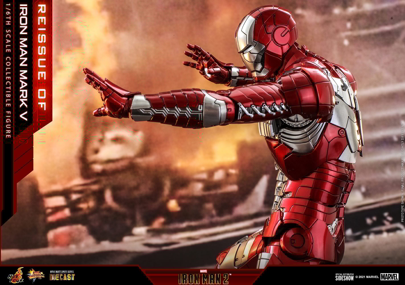 Iron Man Mark V Sixth Scale Figure by Hot Toys Sideshow Collectibles