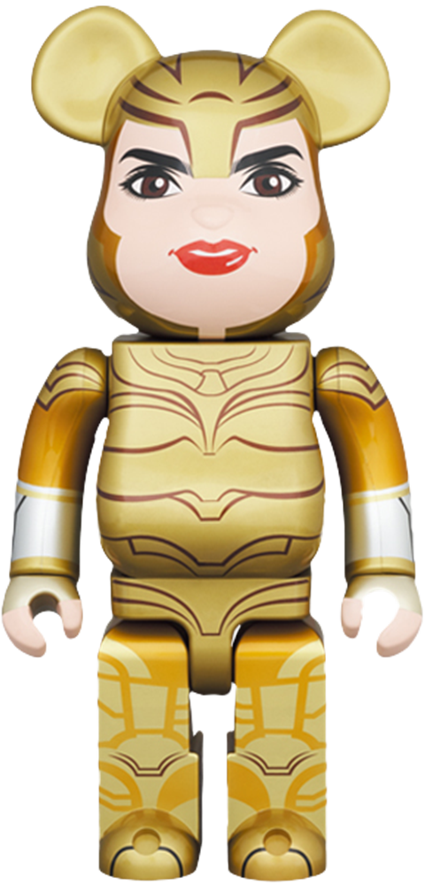 Be@rbrick Wonder Woman Golden Armor 400%