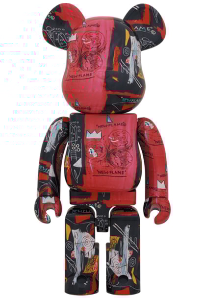 Be@rbrick Andy Warhol X Jean Michel Basquiat #1 1000% Collectible Figure by  Medicom Toy