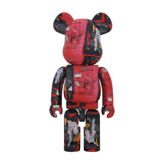 Be@rbrick Andy Warhol X Jean Michel Basquiat #1 1000% Collectible 