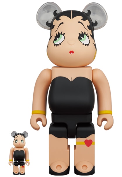 Be@rbrick Betty Boop (Black Version) 100% & 400%- Prototype Shown