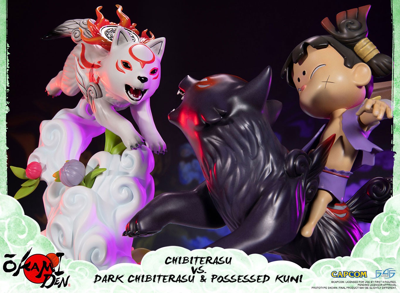 Chibiterasu vs Dark Chibiterasu & Possesed Kuni (Prototype Shown) View 11