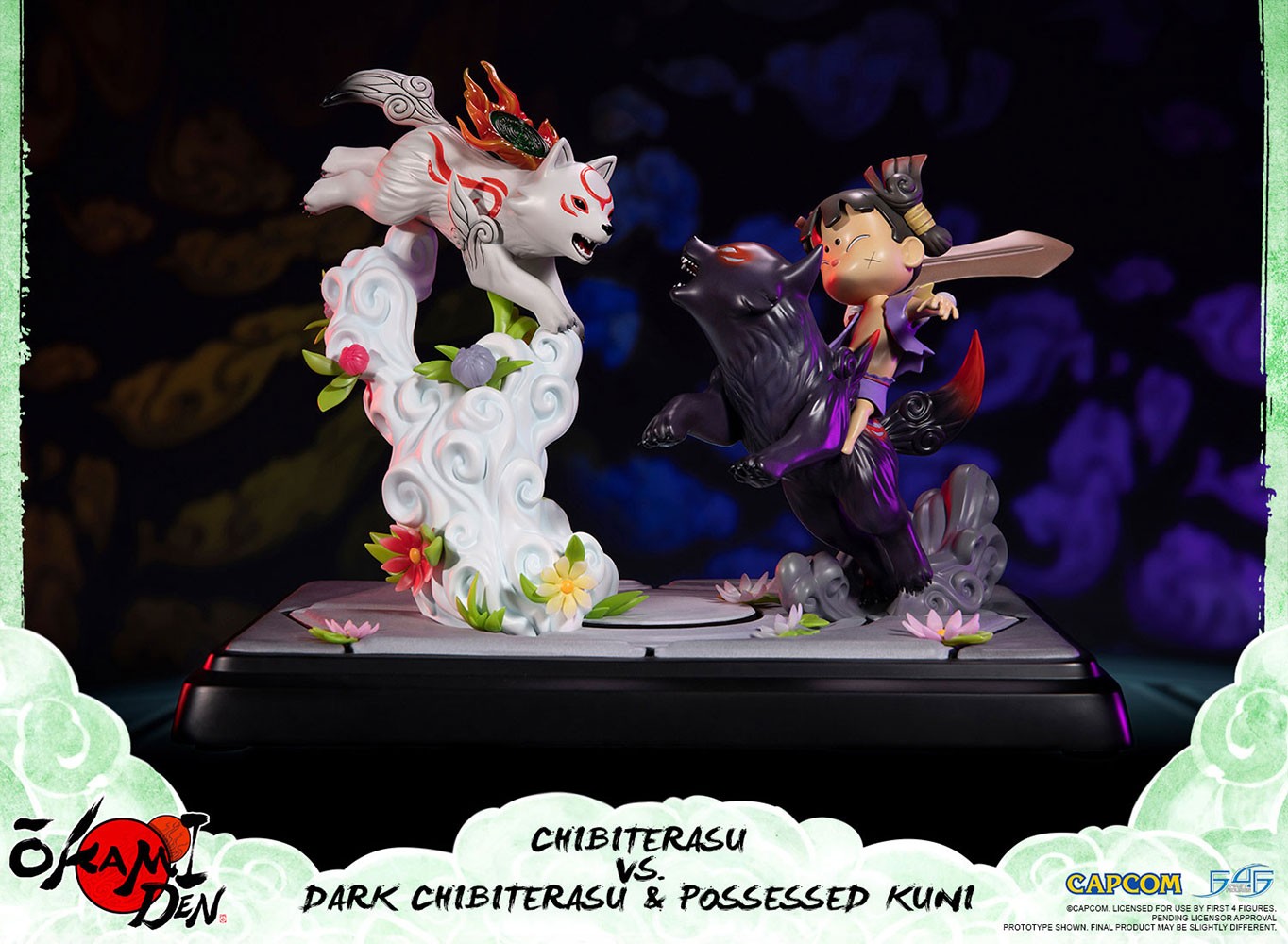 Chibiterasu vs Dark Chibiterasu & Possesed Kuni (Prototype Shown) View 12