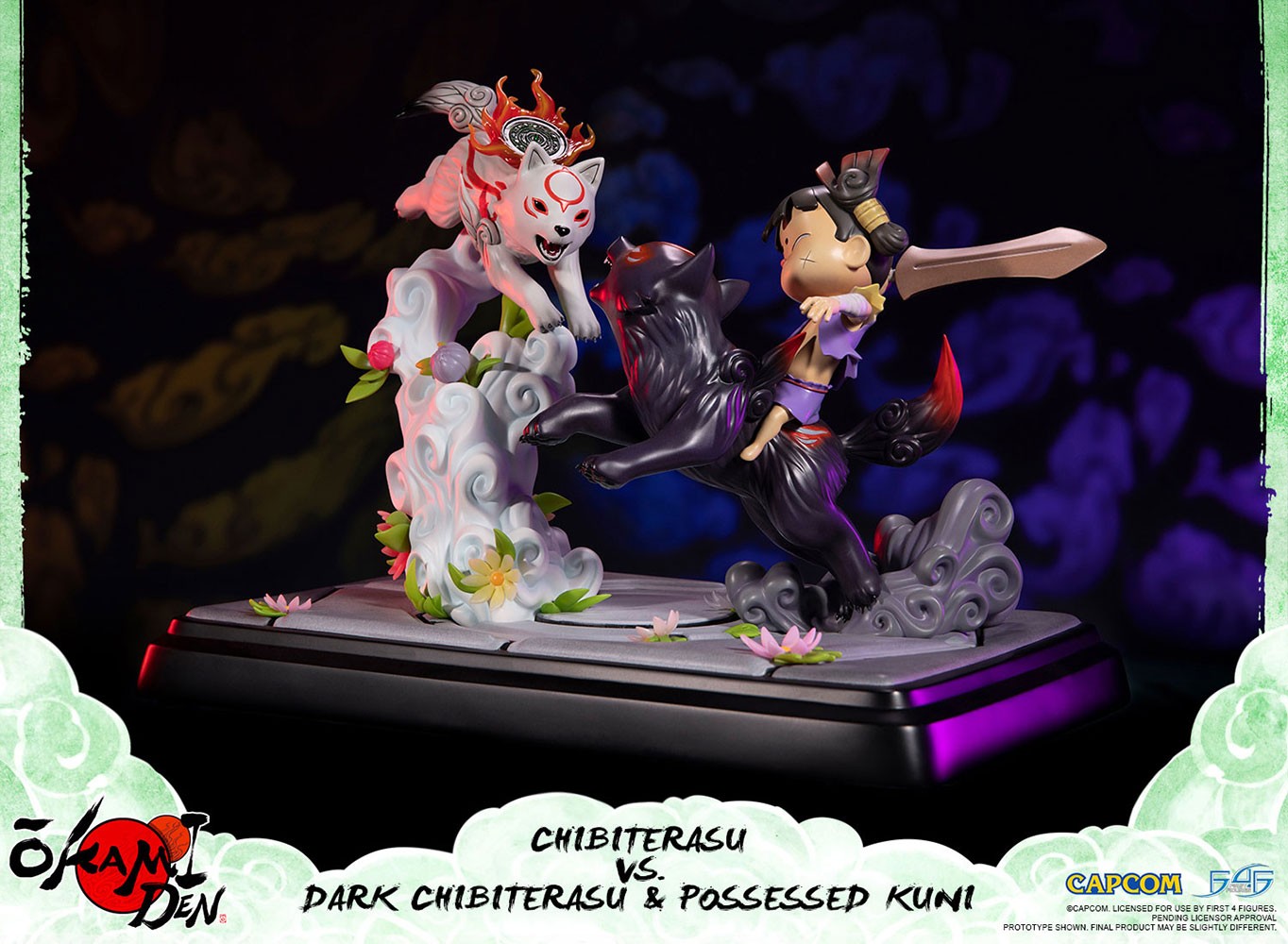 Chibiterasu vs Dark Chibiterasu & Possesed Kuni (Prototype Shown) View 10