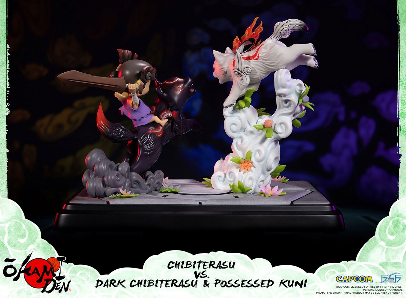 Chibiterasu vs Dark Chibiterasu & Possesed Kuni (Prototype Shown) View 8