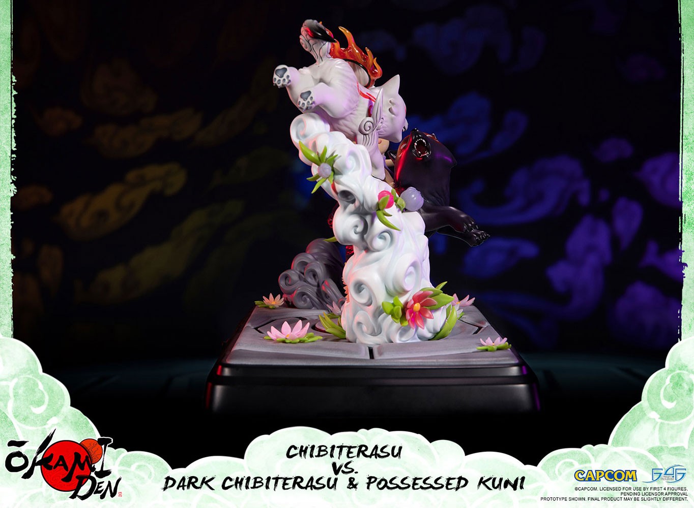Chibiterasu vs Dark Chibiterasu & Possesed Kuni (Prototype Shown) View 6
