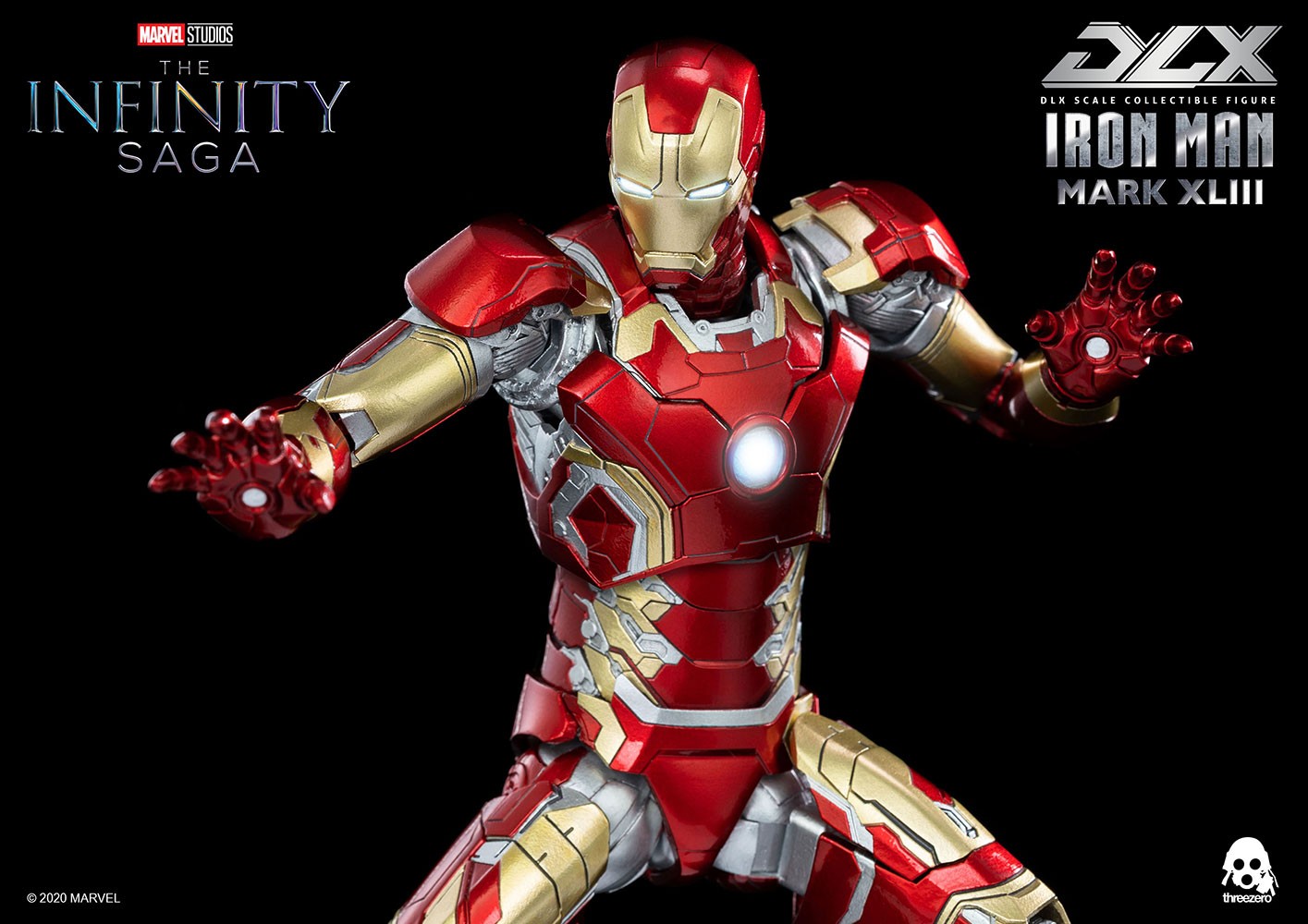 Marvel Iron Man Mark XLIII Collectible Figure  (Prototype Shown) View 8