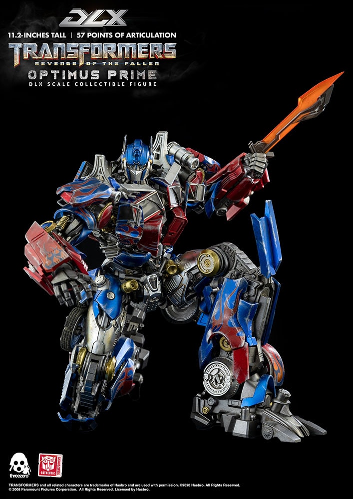 NOV208626 - TRANSFORMERS ROTF OPTIMUS PRIME DLX SCALE FIG - Previews World