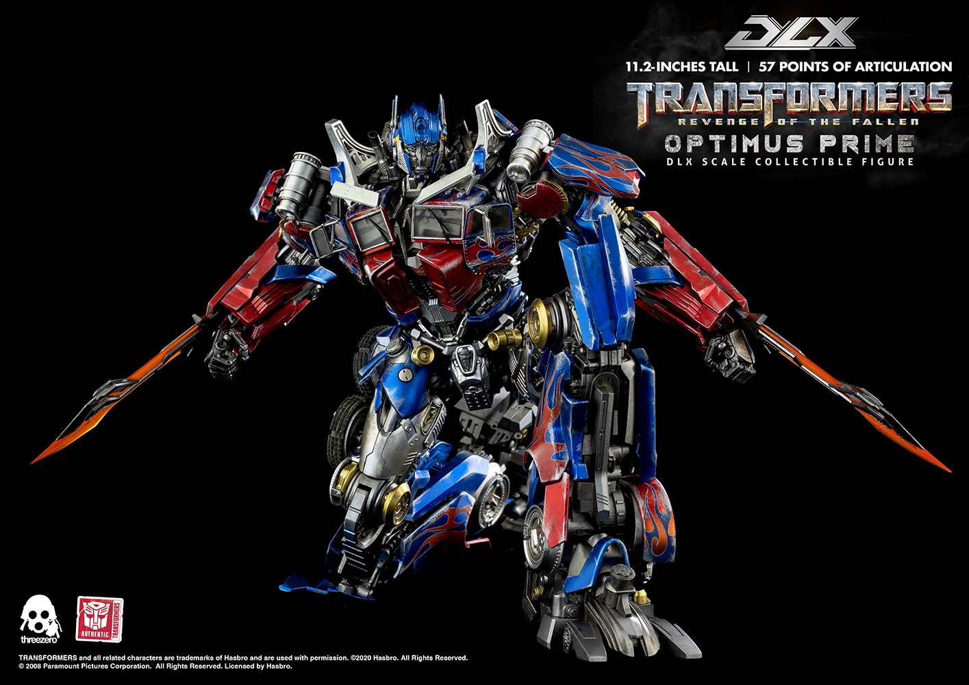 NOV208626 - TRANSFORMERS ROTF OPTIMUS PRIME DLX SCALE FIG - Previews World