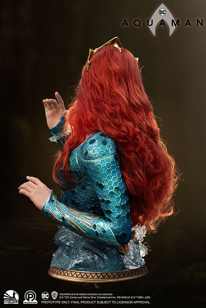 Mera Life-Size Bust by Infinity Studio | Sideshow Collectibles