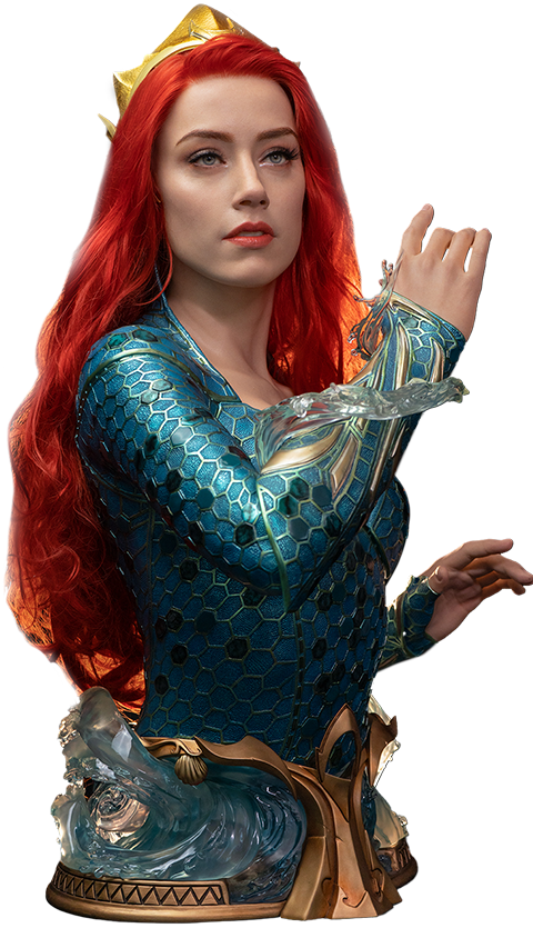 Mera Life-Size Bust by Infinity Studio | Sideshow Collectibles