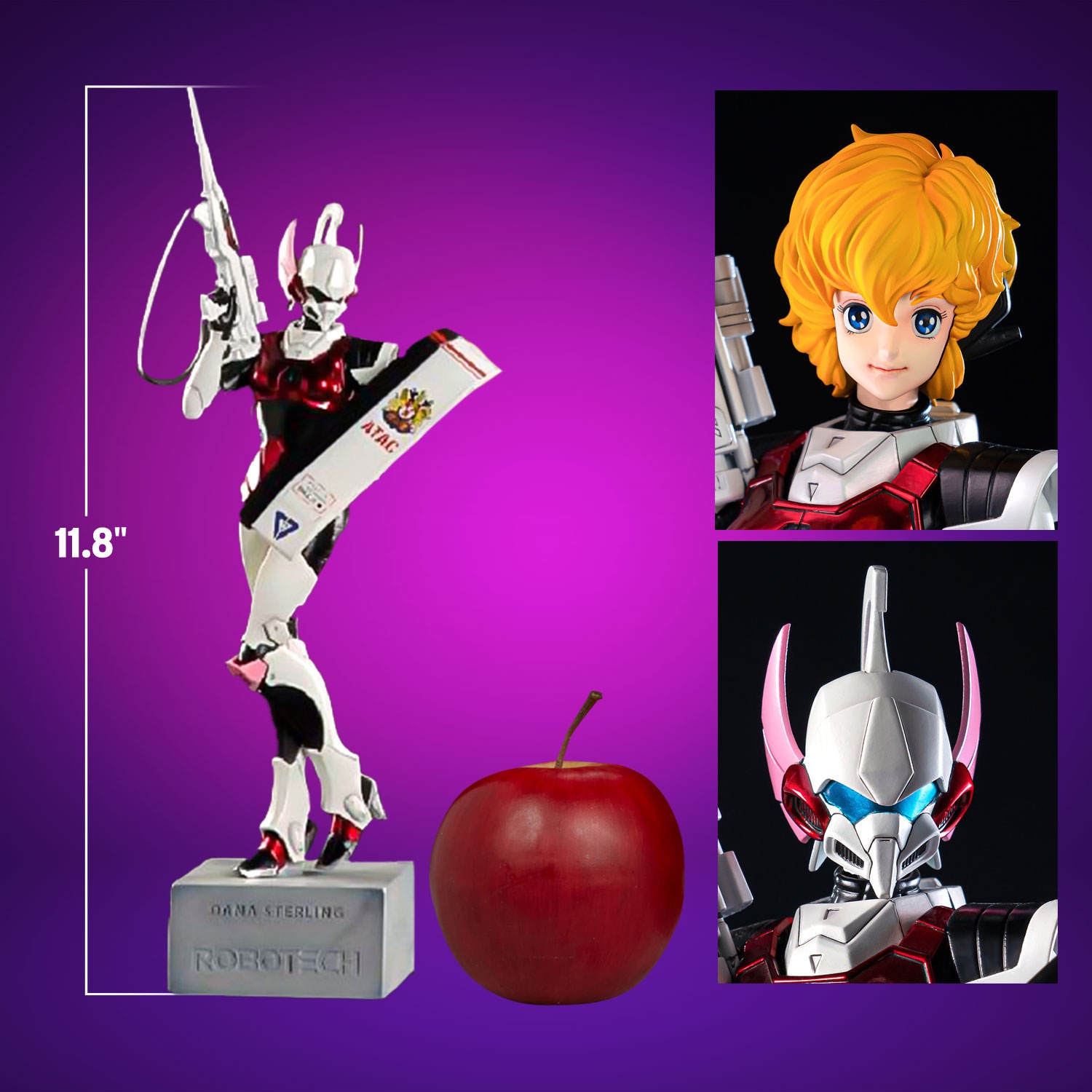 Robotech ST17 Dana Sterling Statues  (Prototype Shown) View 2