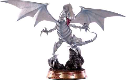 Yu-Gi-Oh! Blue-Eyes White Dragon (White Variant) Statues  (Prototype Shown) View 13