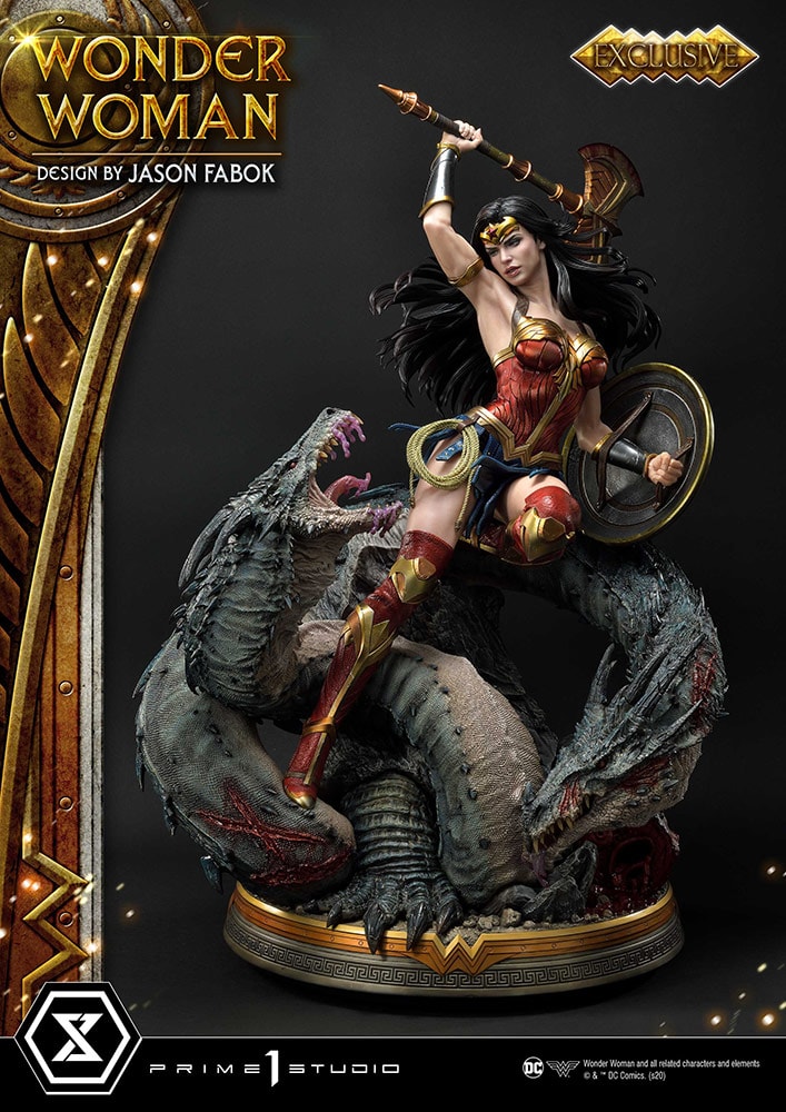 Wonder Woman VS Hydra Bonus Version Exclusive Edition (Prototype Shown) View 5