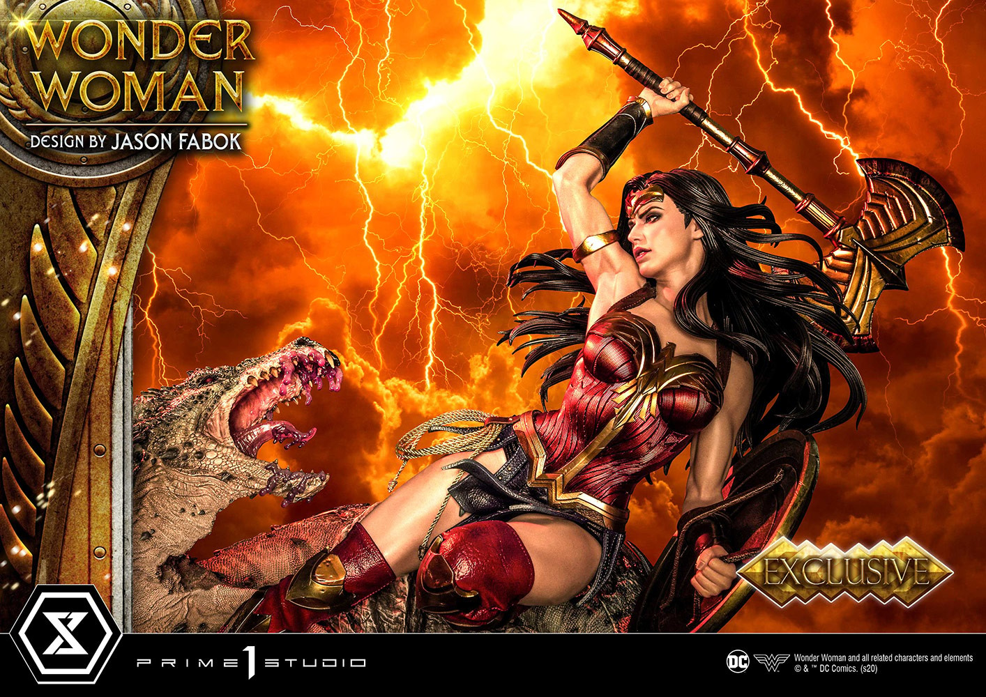 Wonder Woman VS Hydra Bonus Version Exclusive Edition (Prototype Shown) View 8