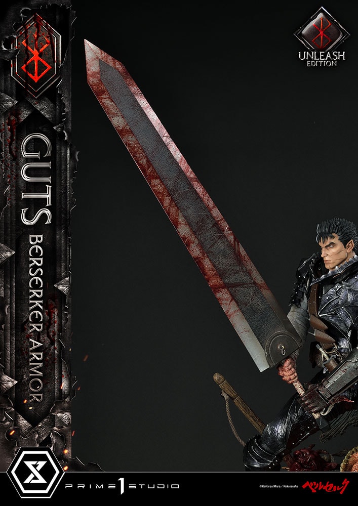STATUE GUTS BLACK Swordsman Prime 1 studio 1/3 (Version DELUXE) EUR 2