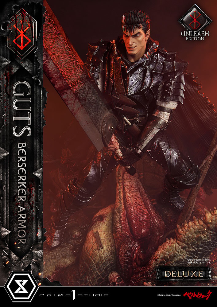 Berserk Guts Berserker Armor (Unleash Edition) Deluxe Version Statues  (Prototype Shown) View 15