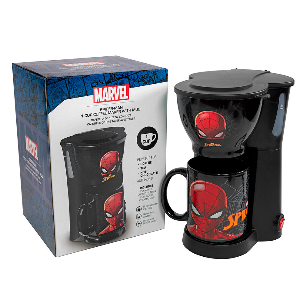 Spider-Man Single Cup Coffee with Mug by Uncanny Brands | Sideshow
