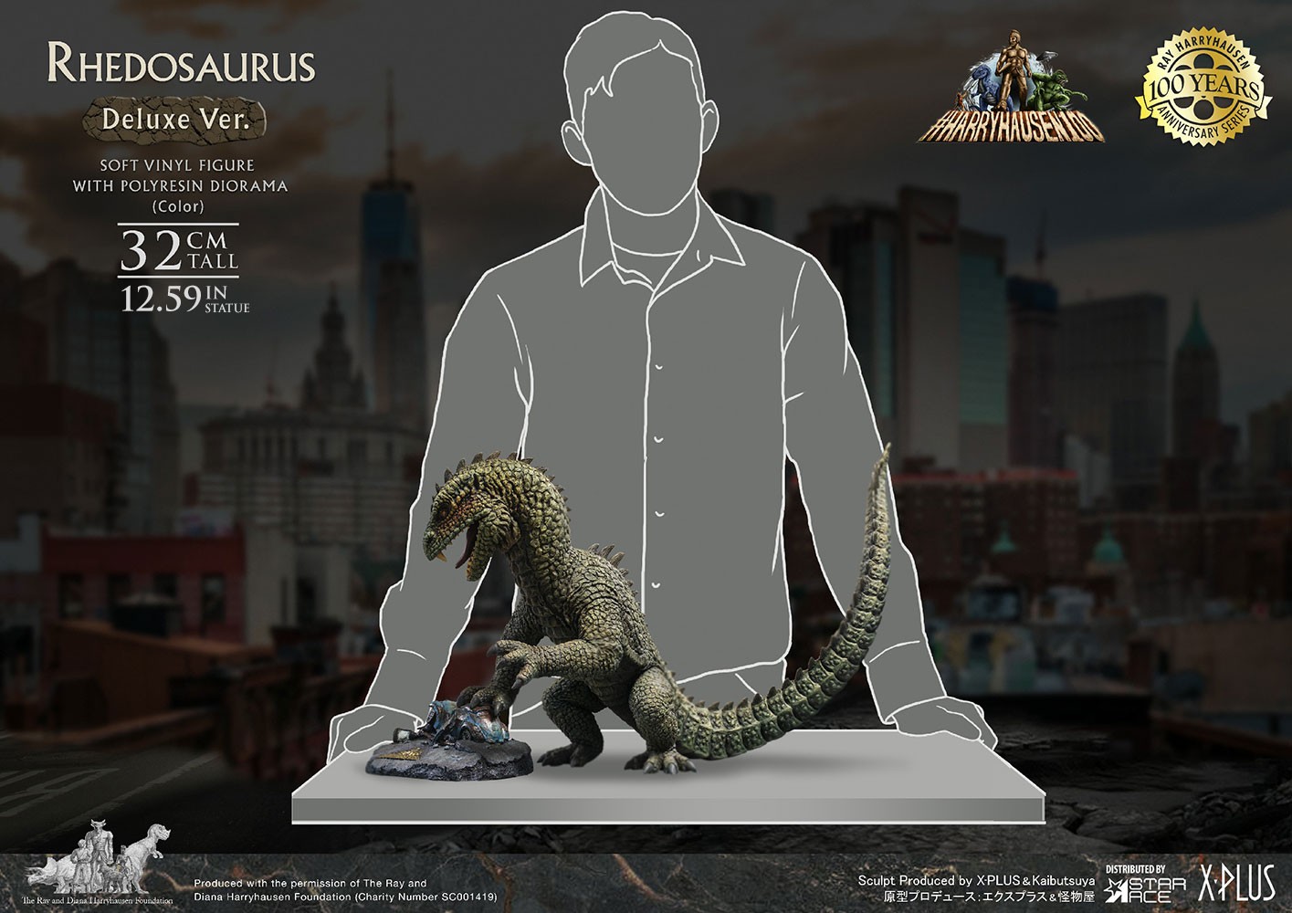 Rhedosaurus (Color Version) Deluxe (Prototype Shown) View 6