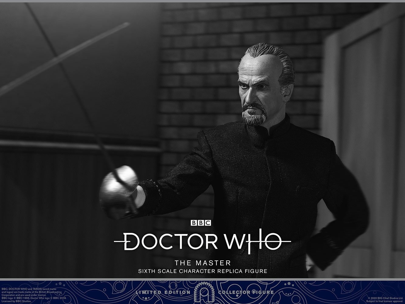 The Master (Roger Delgado)- Prototype Shown