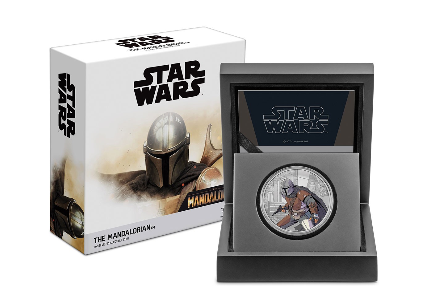 The Mandalorian 1oz Silver Coin