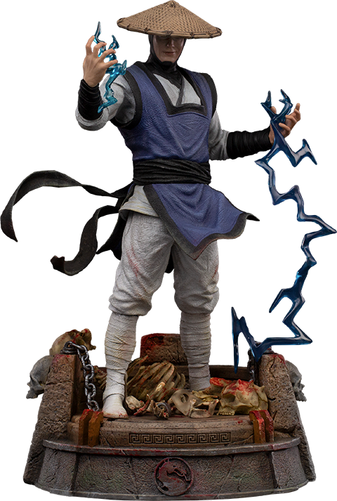 Mortal kombat raiden clearance statue