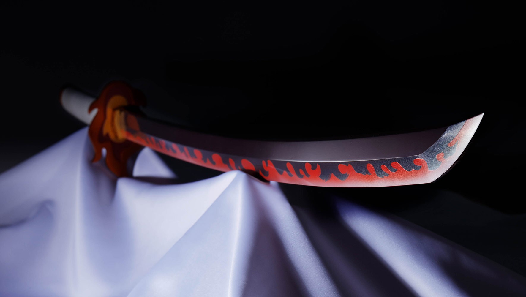 Nichirin Sword (Kyojuro Rengoku)- Prototype Shown