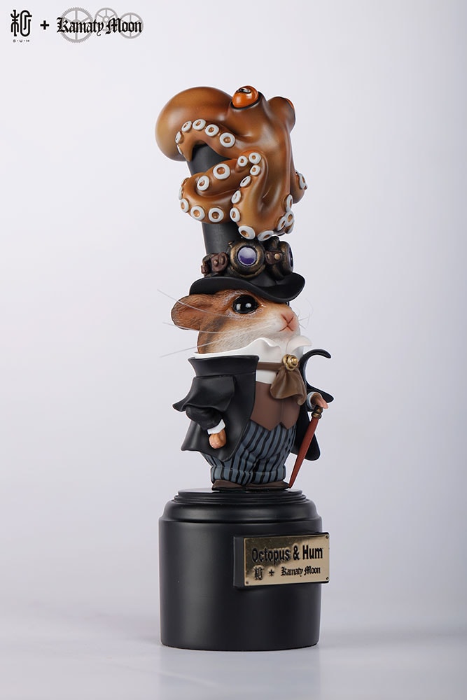 Kamaty Moon Monocycle Hum ハムスター フィギュア Octopus Hum Figurine by Manas SUM | Sideshow Collectibles