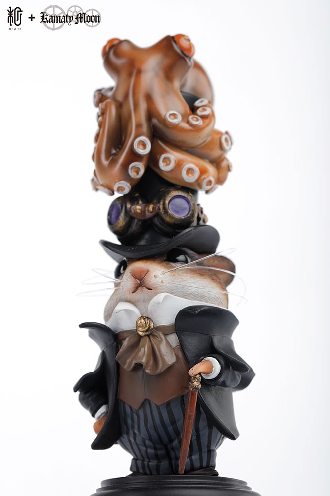 Kamaty Moon Monocycle Hum ハムスター フィギュア steampunk hamster