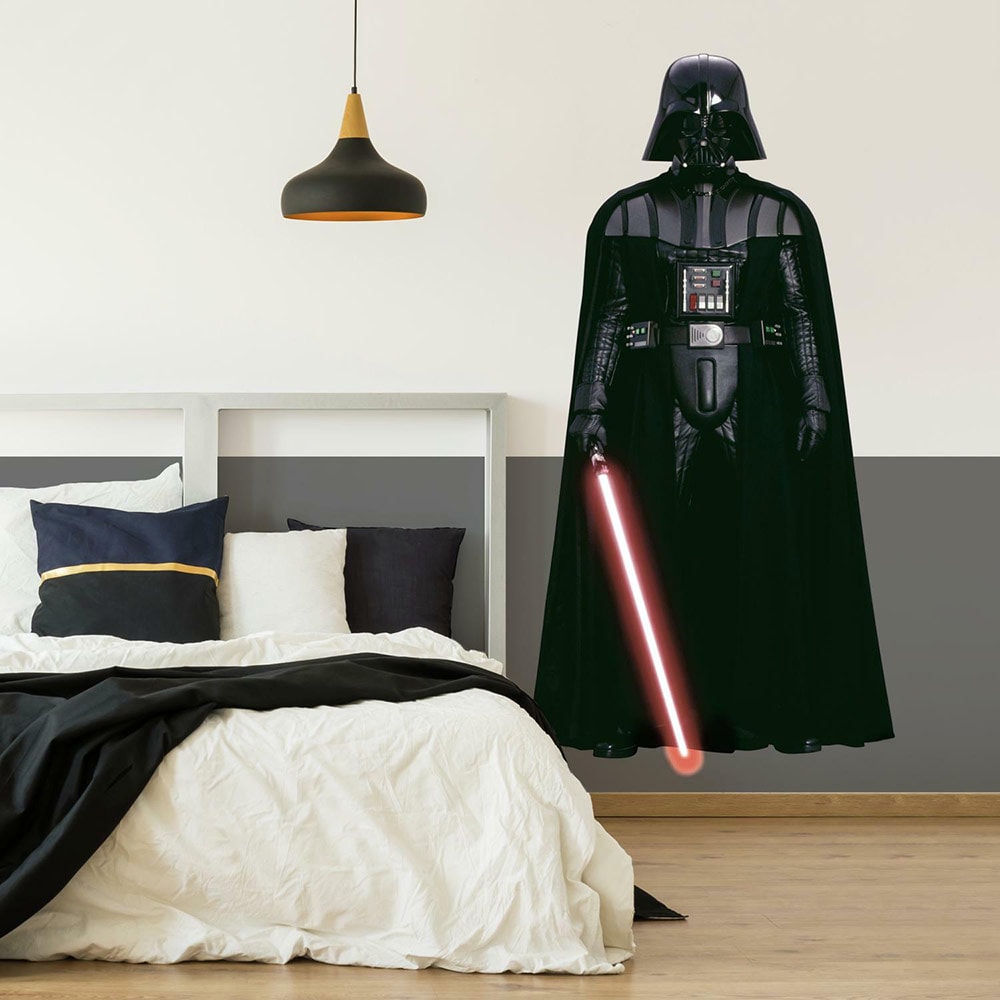 Darth Vader Peel and Stick Giant Wall Decal Sideshow Collectibles