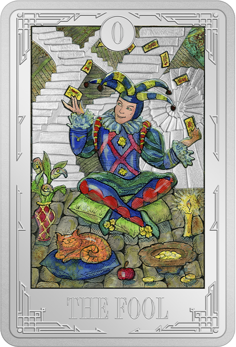 The Fool Silver Coin