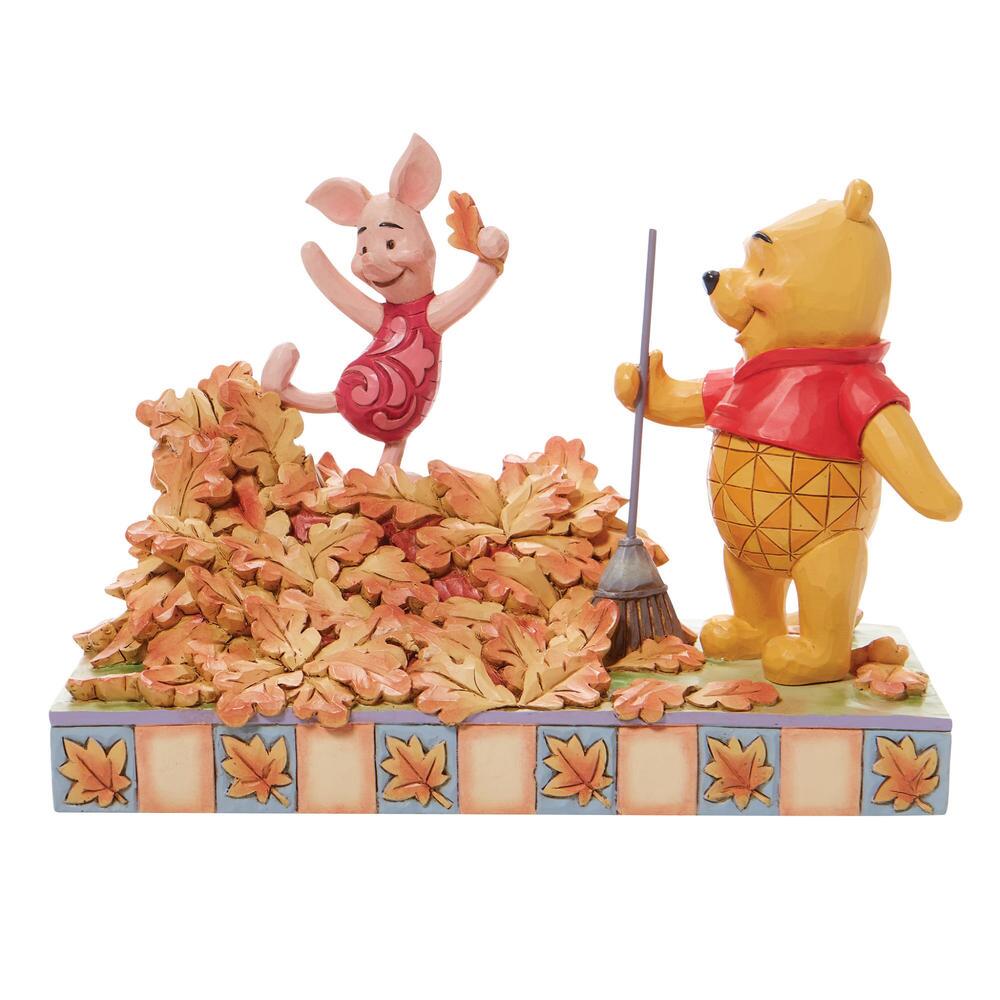 Pooh and Piglet Fall Figurine by Enesco | Sideshow Collectibles