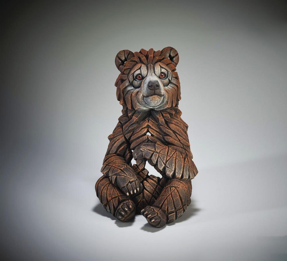 Edge Sculpture Bear Cub Figurine  View 2