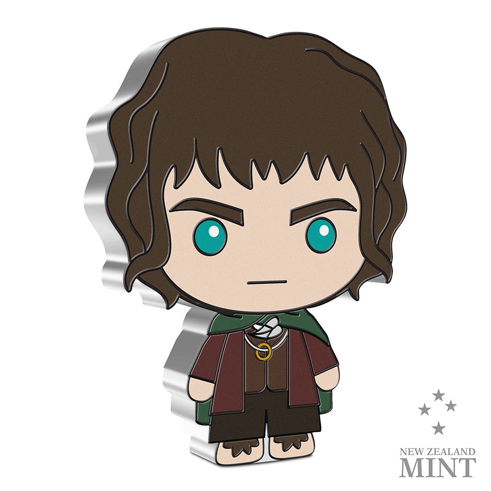 Frodo Baggins Silver Coin View 1