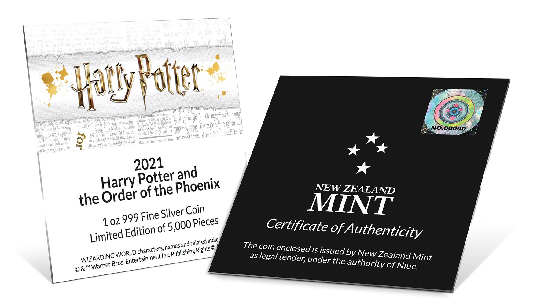 Harry Potter and the Order of Phoenix Silver Coin
