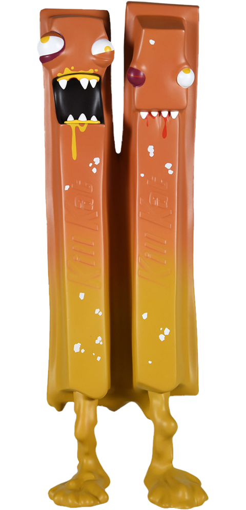 King Kill Kat Assaulted Caramel Vinyl Collectible | Sideshow