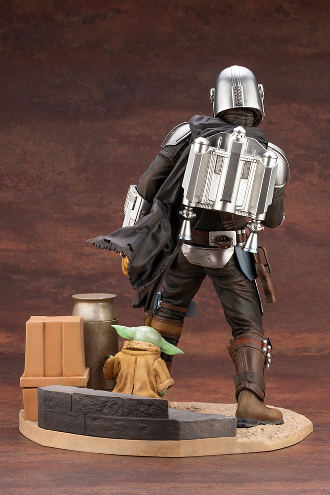 The Mandalorian - Figurine Mando Et The Child - Artfx