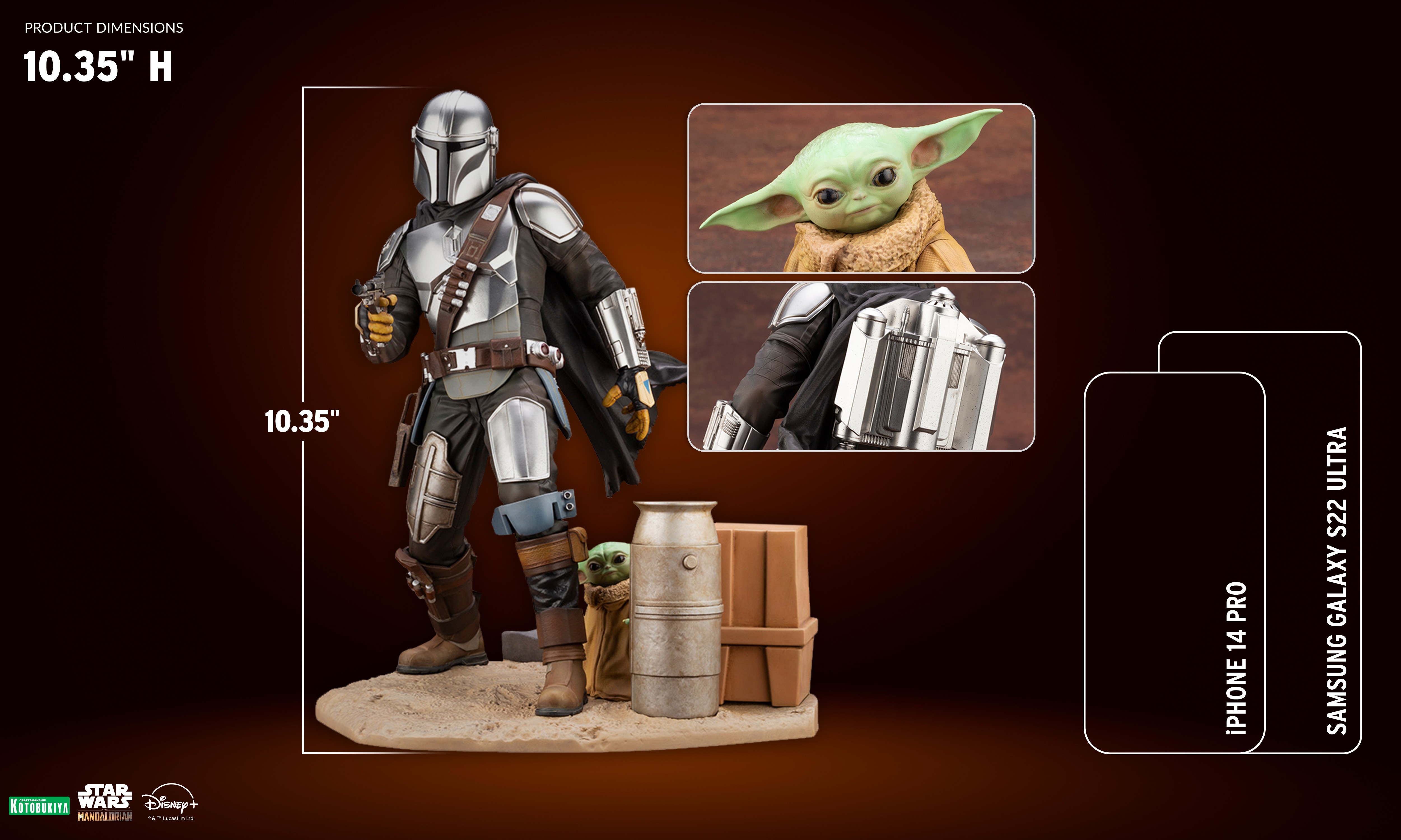 ARTFX Mandalorian & The Child (Prototype Shown) View 2