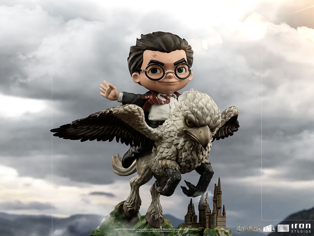 Harry Potter & Buckbeak Mini Co. Collectible Figure by Iron