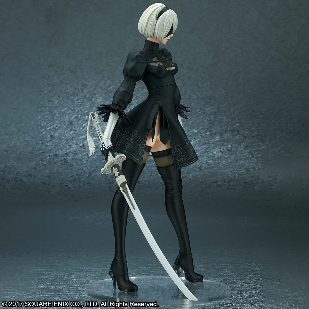 NieR: Automata 2B (YoRHa No. 2 Type B) PVC Figure  Collector Edition (Prototype Shown) View 2