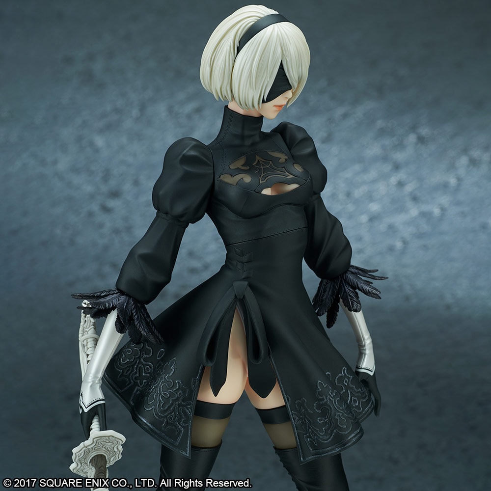 NieR: Automata 2B (YoRHa No. 2 Type B) PVC Figure  Collector Edition (Prototype Shown) View 7