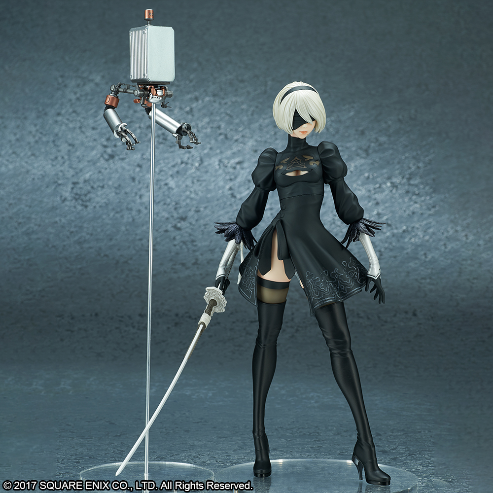 NieR: Automata 2B (YoRHa No. 2 Type B) Deluxe Version PVC Figure  (Prototype Shown) View 4