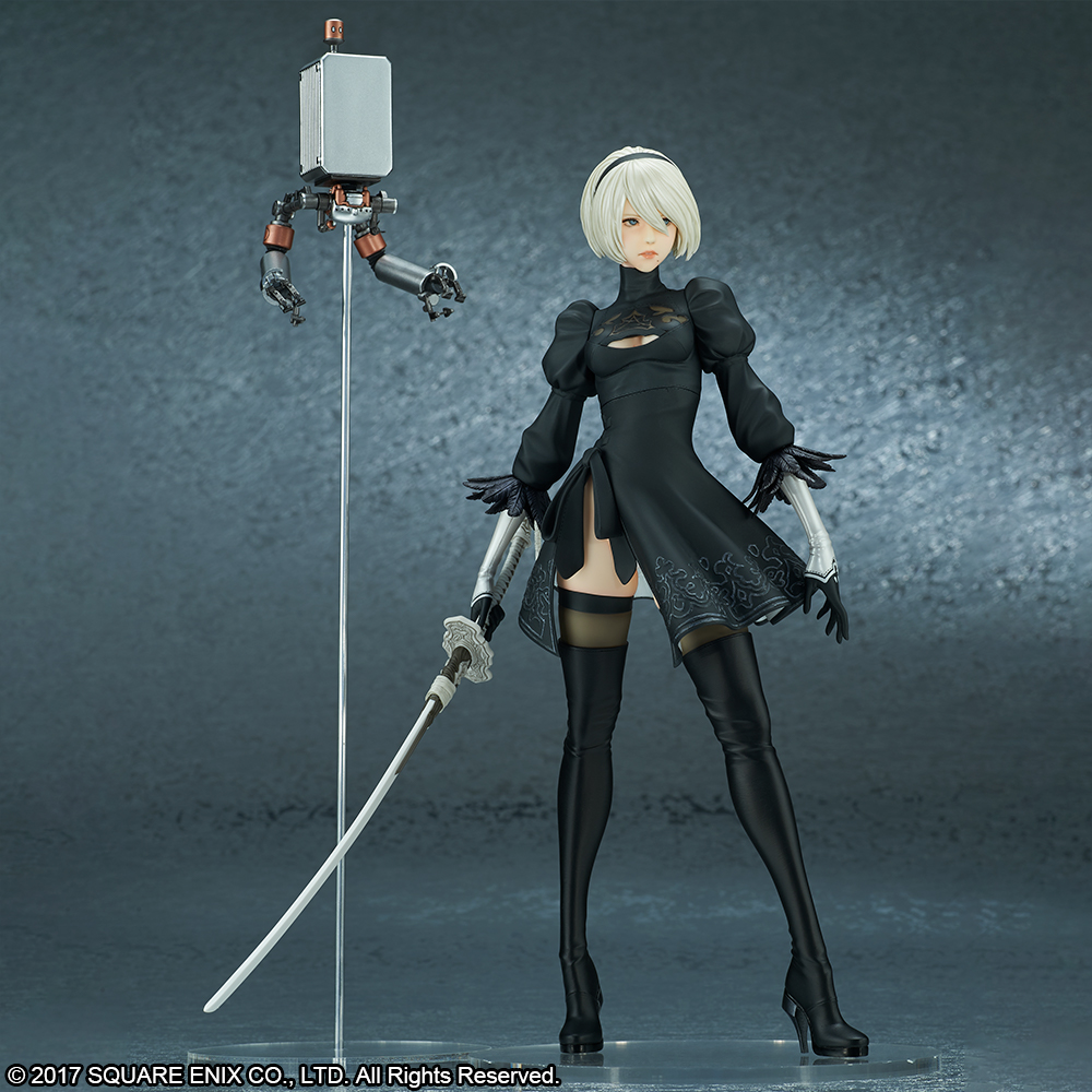 NieR: Automata 2B (YoRHa No. 2 Type B) Deluxe Version PVC Figure  (Prototype Shown) View 5