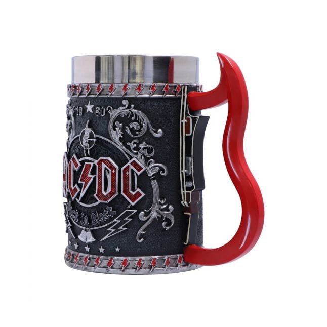 ACDC Back in Black Tankard View 2