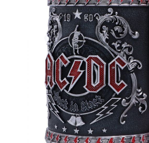 ACDC Back in Black Tankard View 5