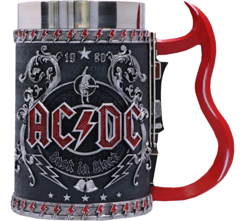 ACDC Back in Black Tankard View 7